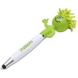 Altitude Moptopper Thumbs-Up Stylus Ball Pen & Screen Cleaner Branded Image